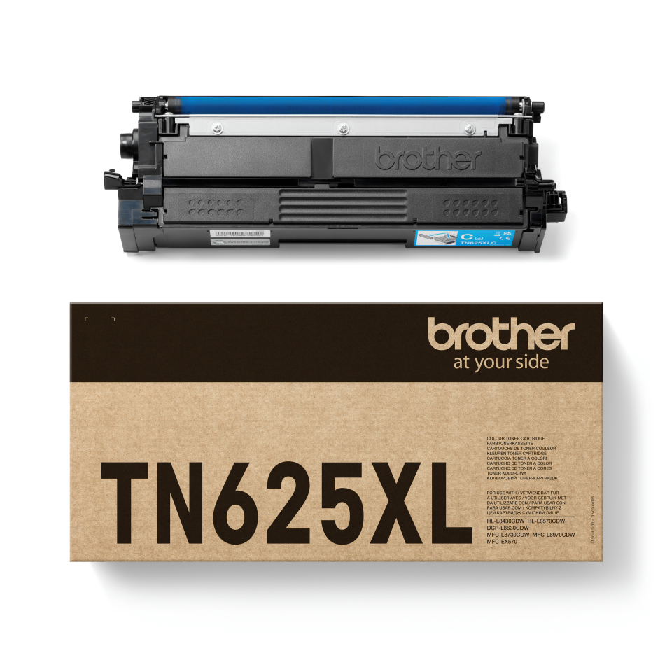 Brother TN-625XLC cartucho de t�ner 1 pieza(s) Original Cian