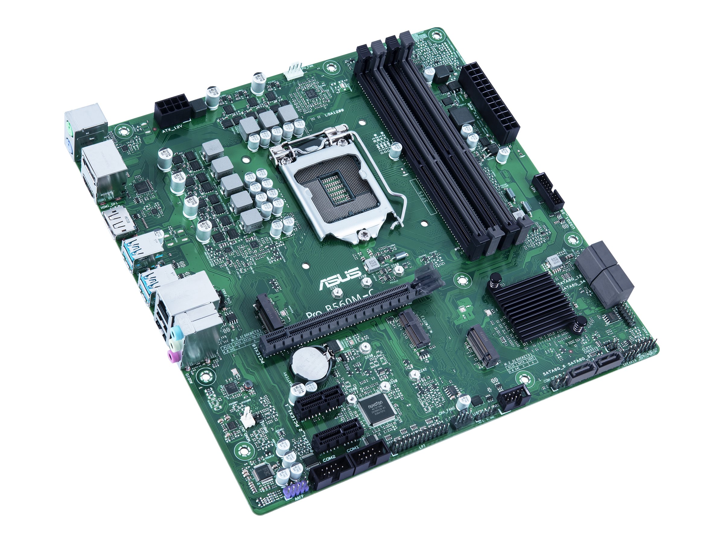 ASUS Pro B560M-C/CSM - Motherboard - micro ATX - LGA1200-Sockel - B560 Chipsatz - USB 3.2 Gen 1 - Gigabit LAN - Onboard-Grafik (CPU erforderlich)
