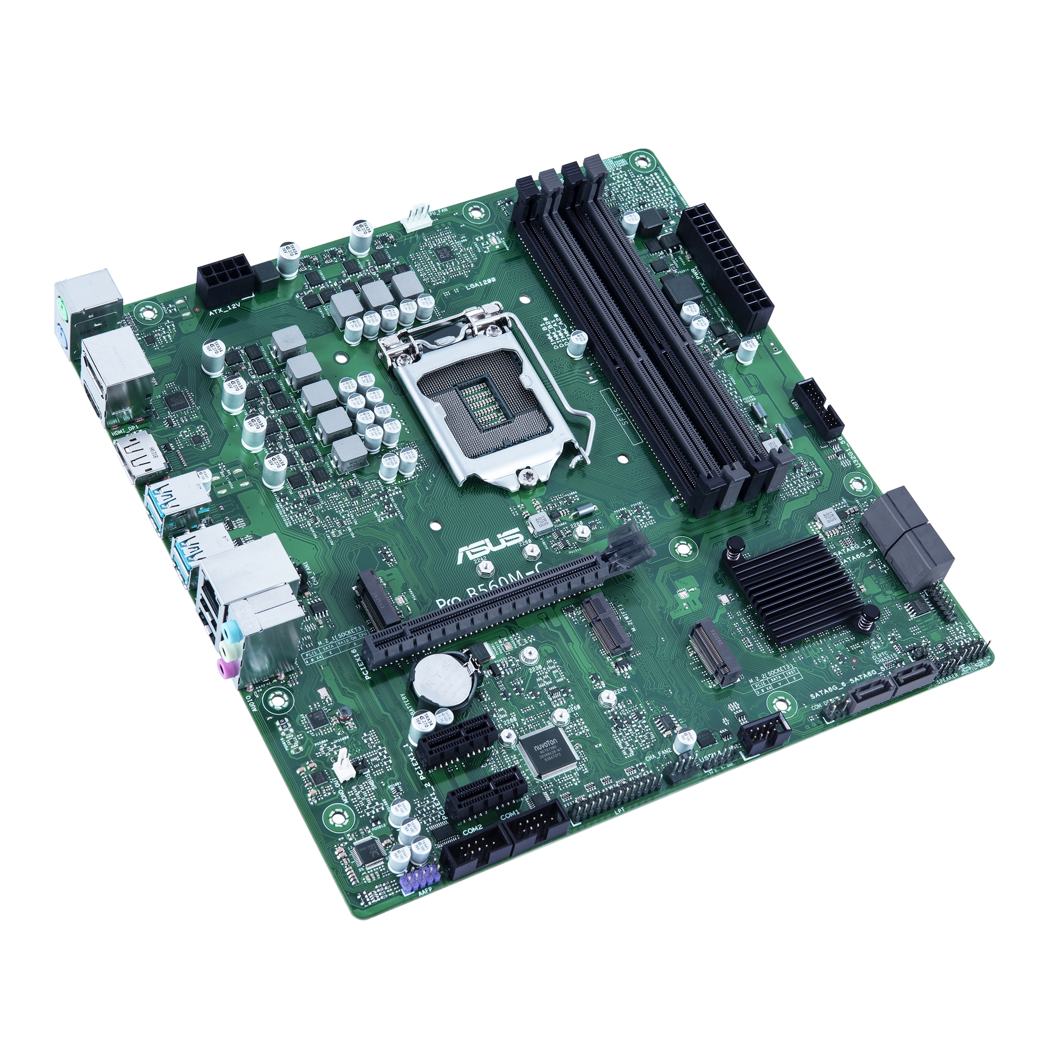 ASUS Pro B560M-C/CSM - Motherboard - micro ATX - LGA1200-Sockel - B560 Chipsatz - USB 3.2 Gen 1 - Gigabit LAN - Onboard-Grafik (CPU erforderlich)
