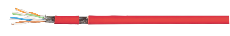 EFB Elektronik Patchkabel Cat.7 PiMF UC900MHz SS26 4P FRNC-B rot 100 M - Netzwerk - CAT 7 cable/RJ45 plug