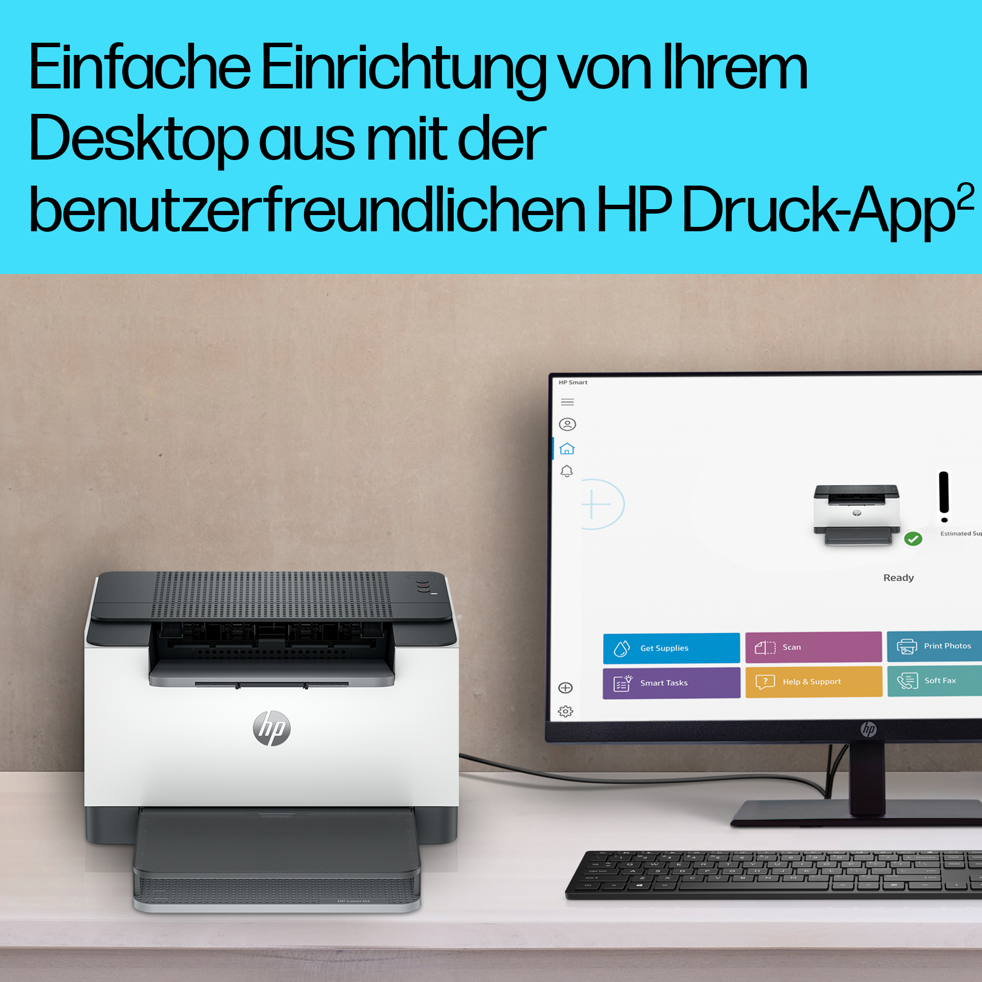 HP LaserJet M209d Blanco y negro Impresora, A doble cara