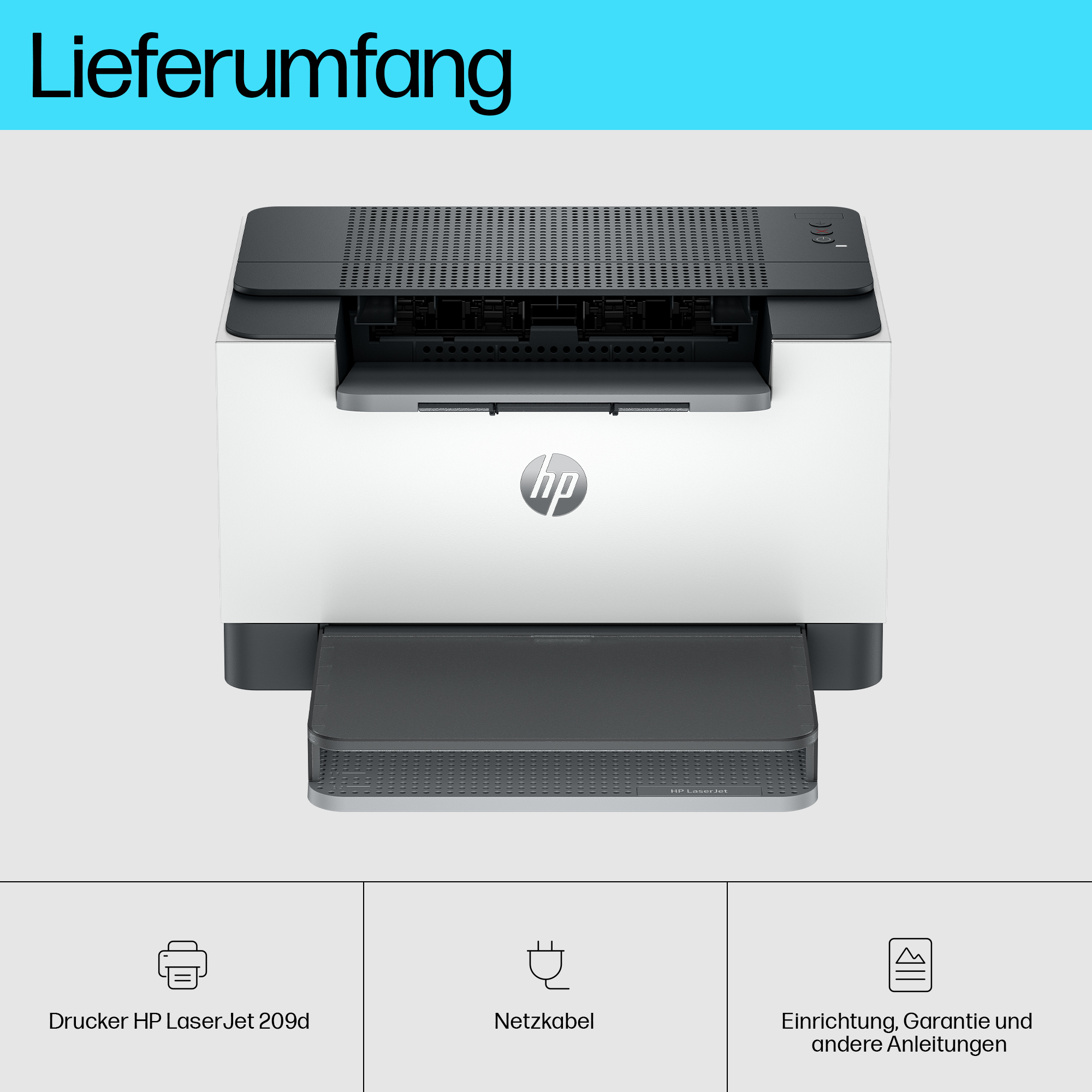 HP LaserJet M209d Blanco y negro Impresora, A doble cara