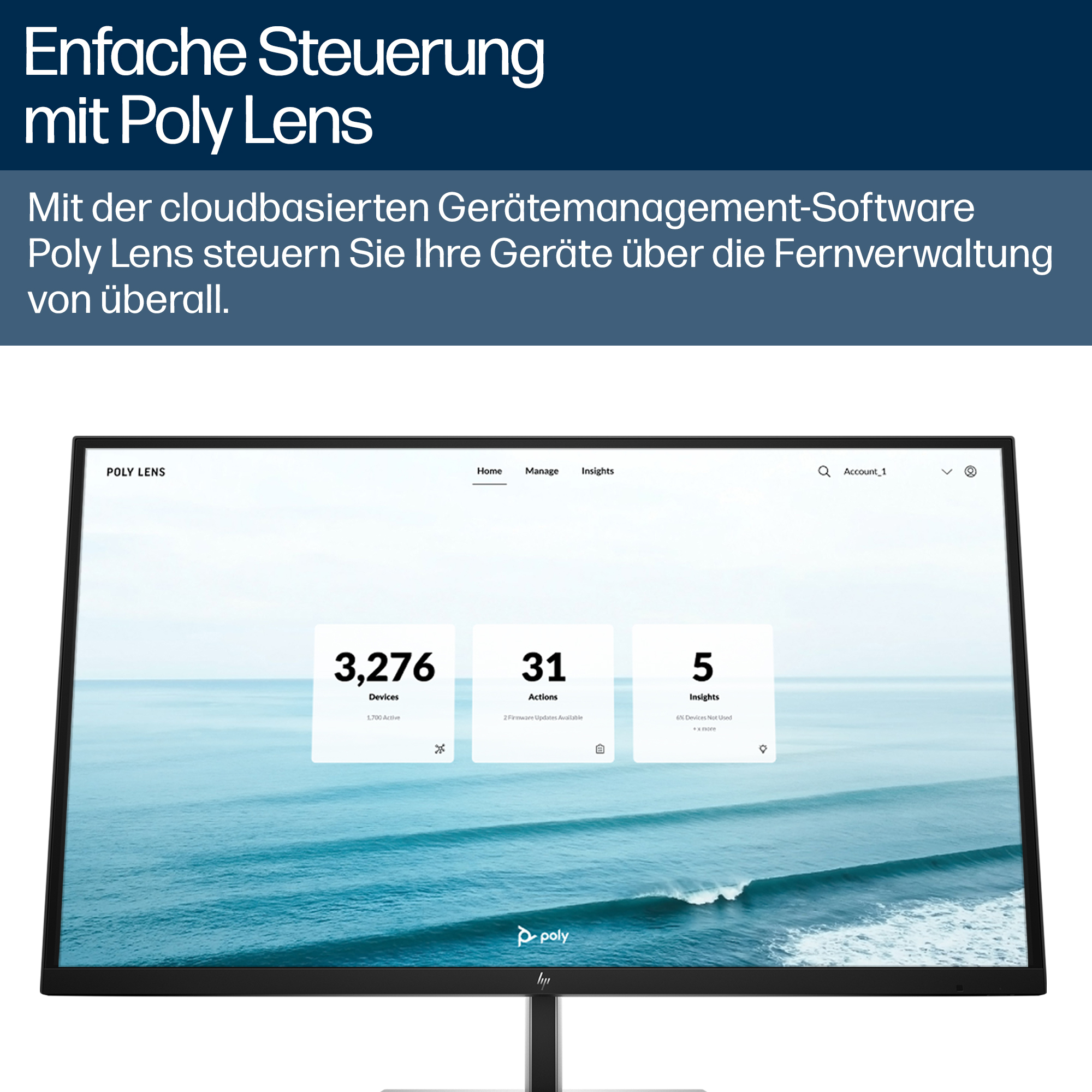 Poly Studio V52 USB Video Bar