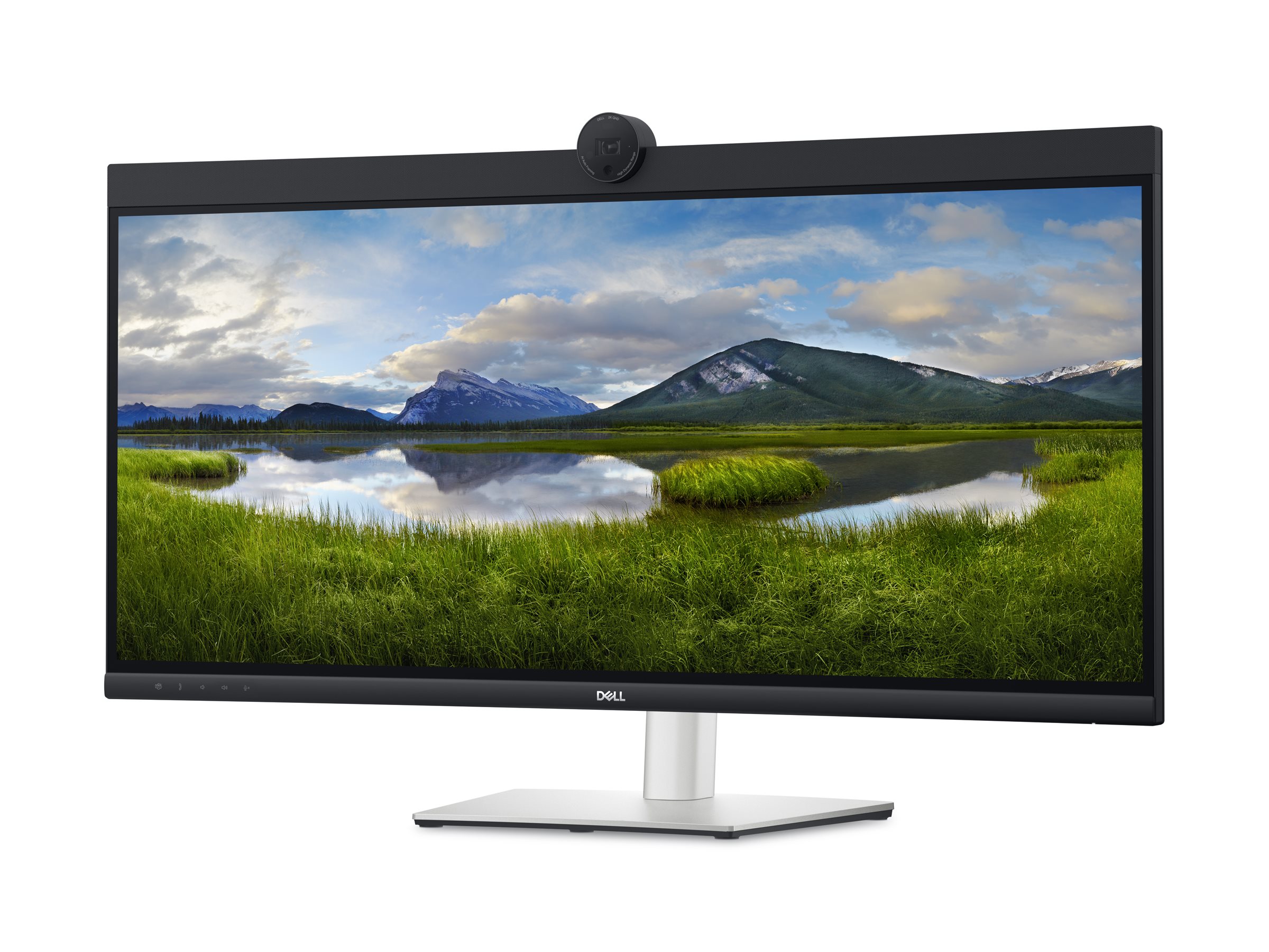 DELL P Series P3424WEB �cran plat de PC 86,7 cm (34.1) 3440 x 1440 pixels 4K Ultra HD LCD Noir
