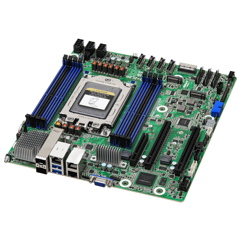 ASRock Mainboard SIENAD8UD-2L2Q micro-ATX Sockel SP6 Single - Mainboard - Micro/Mini/Flex-ATX