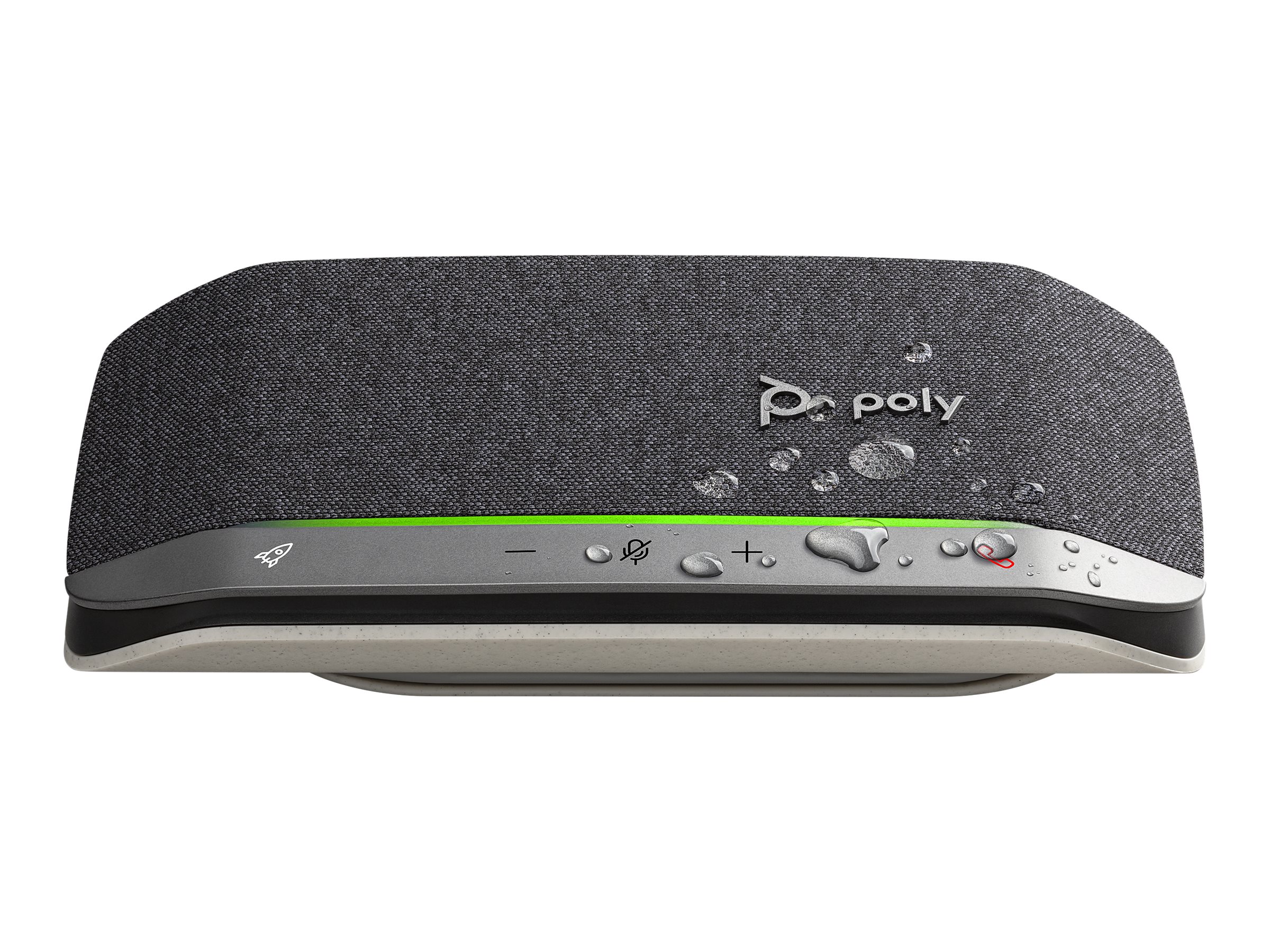 POLY Sync 20 vivavoce Universale Bluetooth Nero, Argento