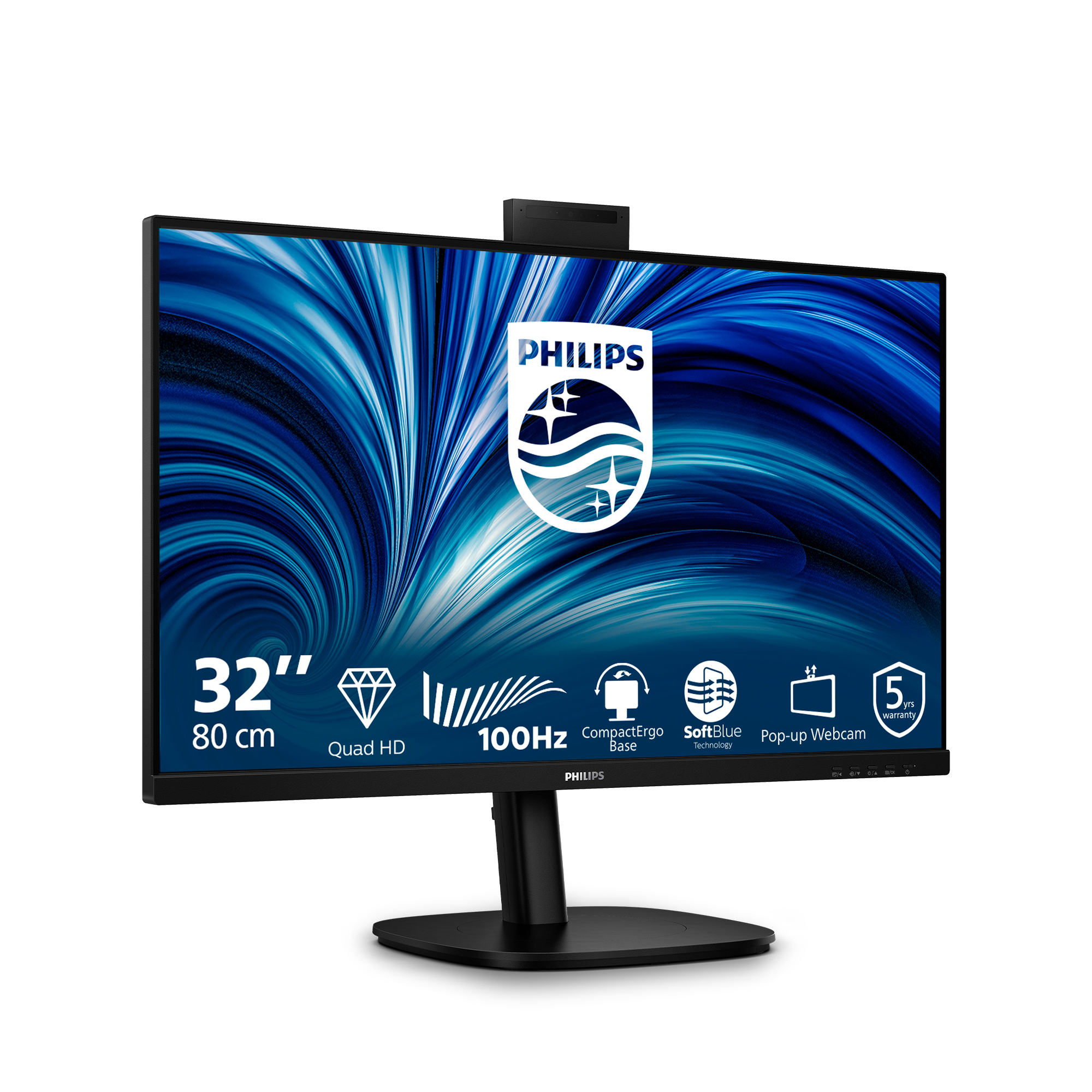 Philips 32B2U3601H - 3000 Series - LED-Monitor - 81.3 cm (32)