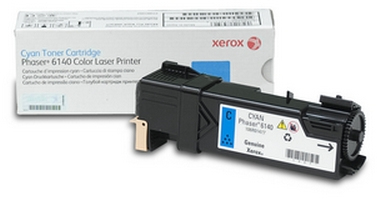 Xerox Cyan Toner Cartridge, Phaser 6140-D