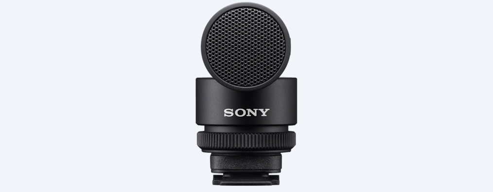 Sony ECMG1Z.SYU  Sony ECM-G1 microfono Nero Microfono per fotocamera  digitale