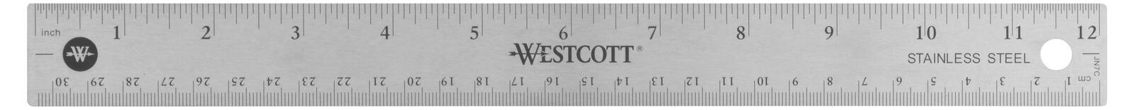 Westcott Lineal 30.0 cm grau
