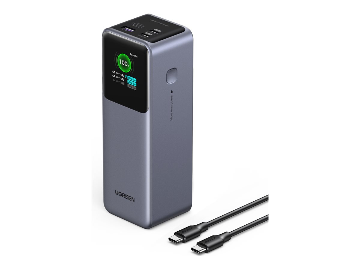 Ugreen 25000mAh 200W Fast Charging Powerbank Gris