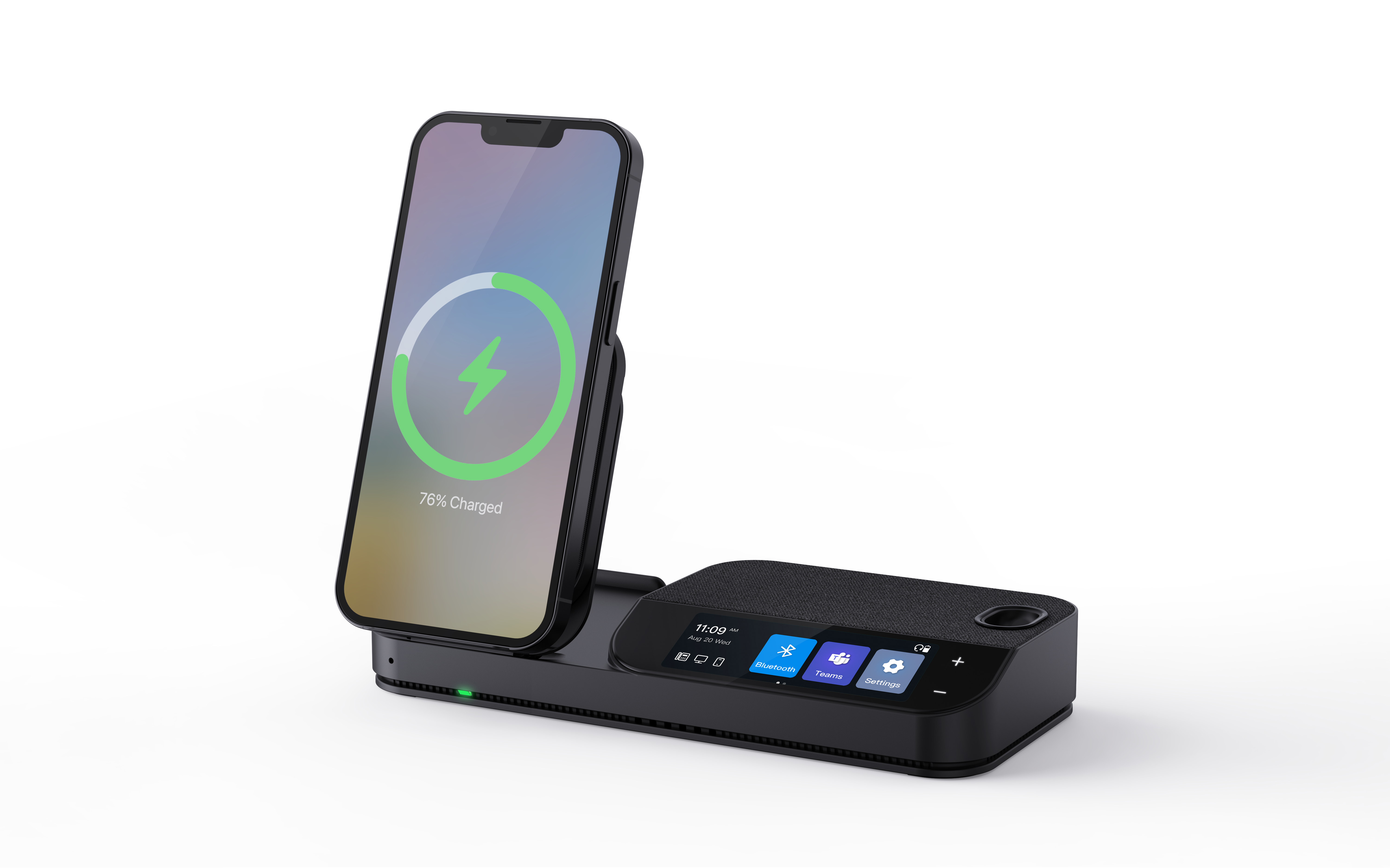 Yealink 1208653 cuffia e auricolare Wireless In-ear Ufficio USB tipo-C Bluetooth Nero