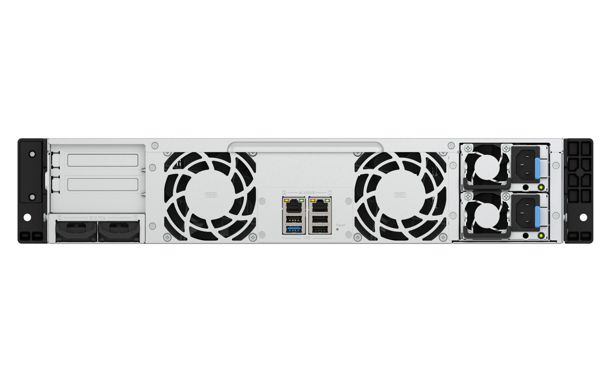 QNAP TS-H1465U-RP Storage server Rack (2U) 8 GB DDR5 0 TB QNAP QTS Black