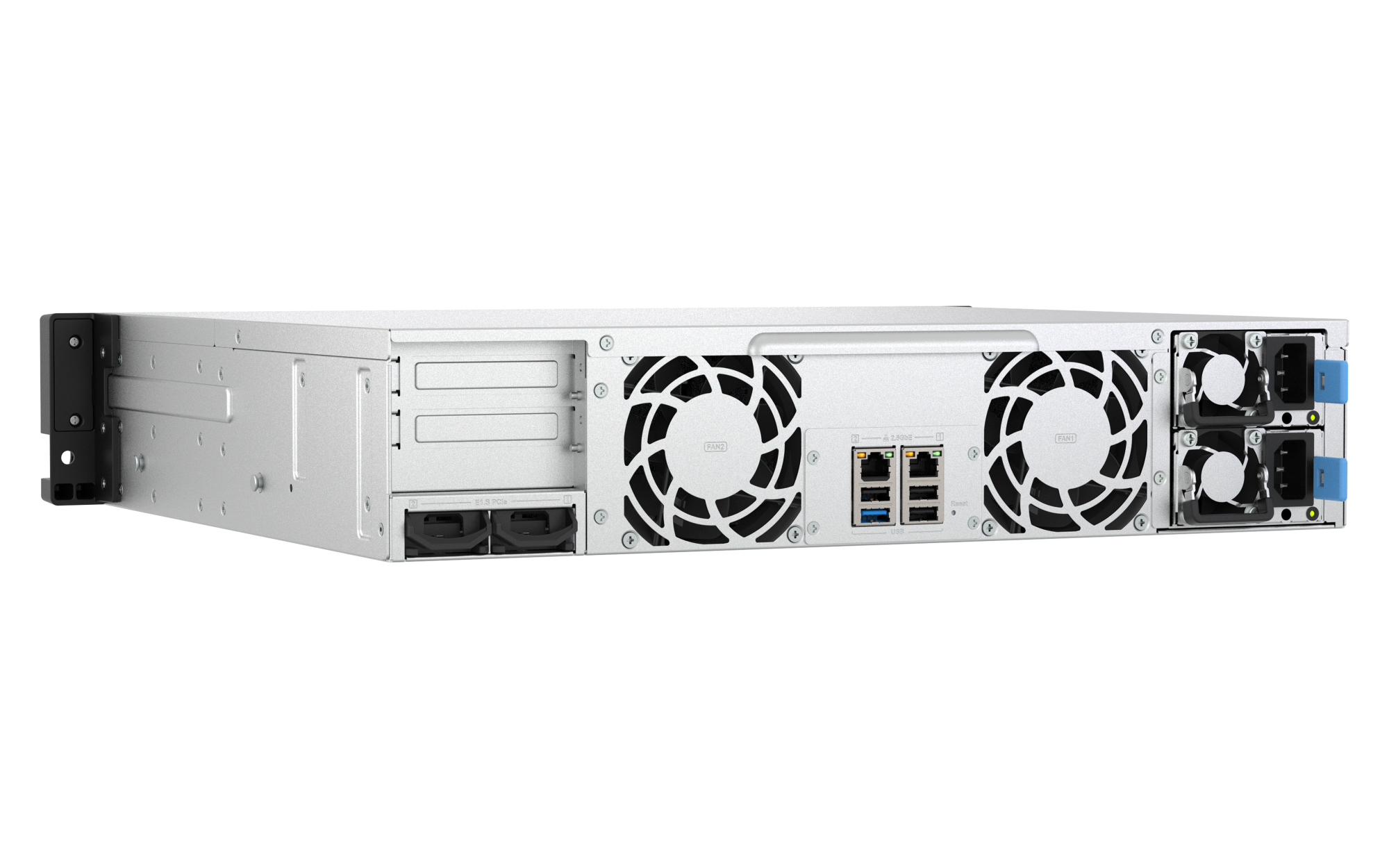 QNAP TS-H1465U-RP Storage server Rack (2U) 8 GB DDR5 0 TB QNAP QTS Black