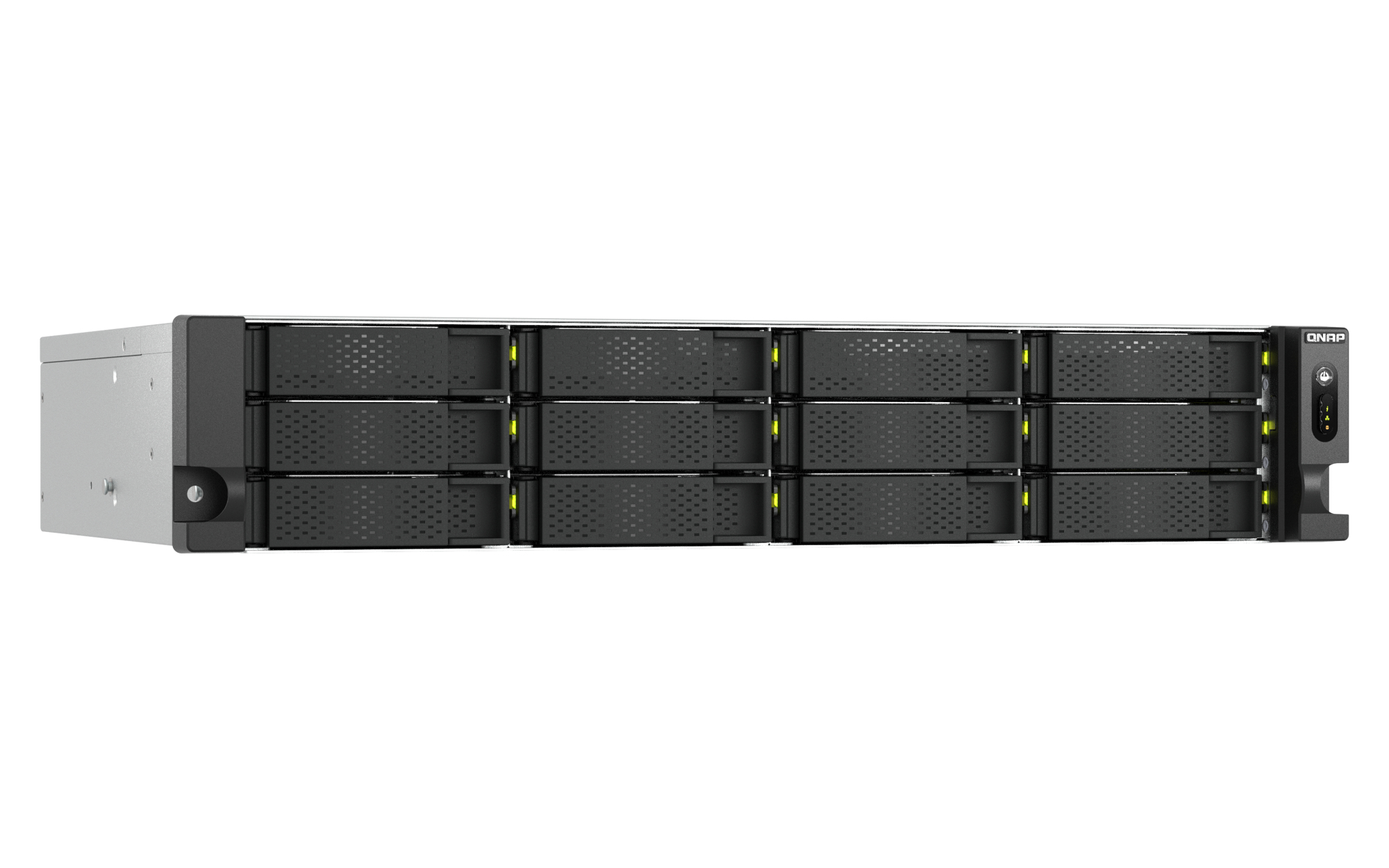 QNAP TS-H1465U-RP Storage server Rack (2U) 8 GB DDR5 0 TB QNAP QTS Black