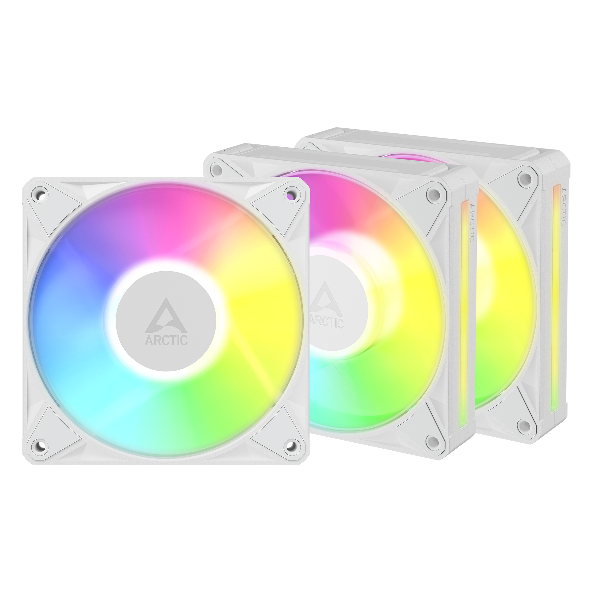Arctic BioniX P12 A-RGB white 3 pack retail