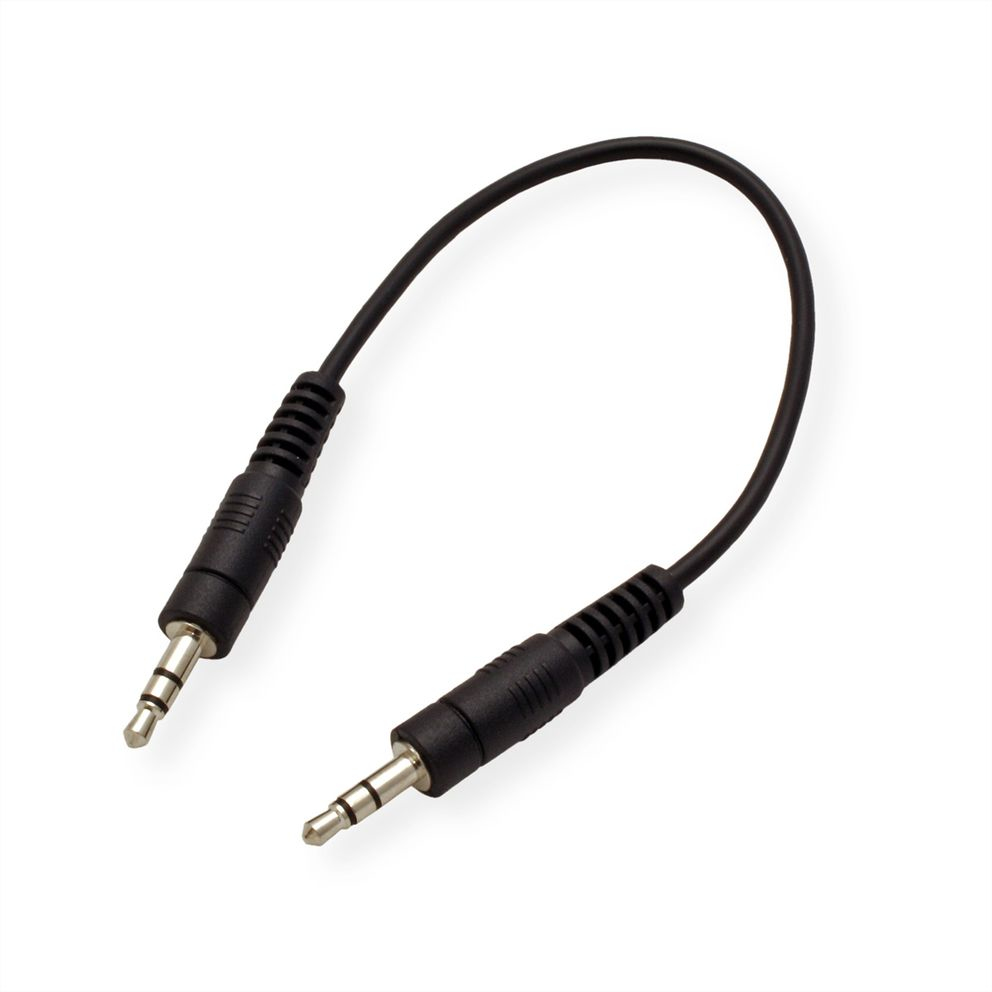 ROLINE 3.5mm Cable, M-M 0.2 m