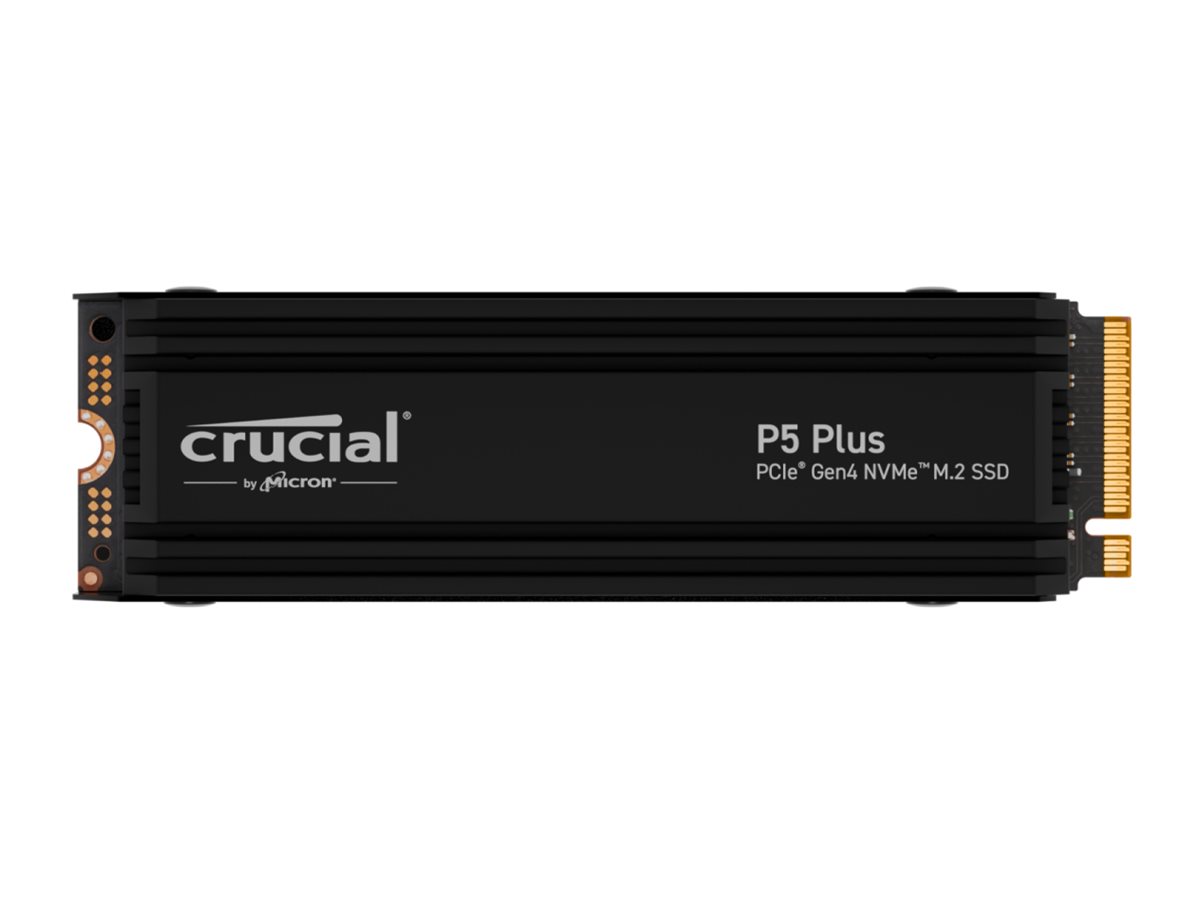 Crucial P5 Plus 1TB Gen4 NVMe M.2 SSD with Heatsink, CT1000P5PSSD5