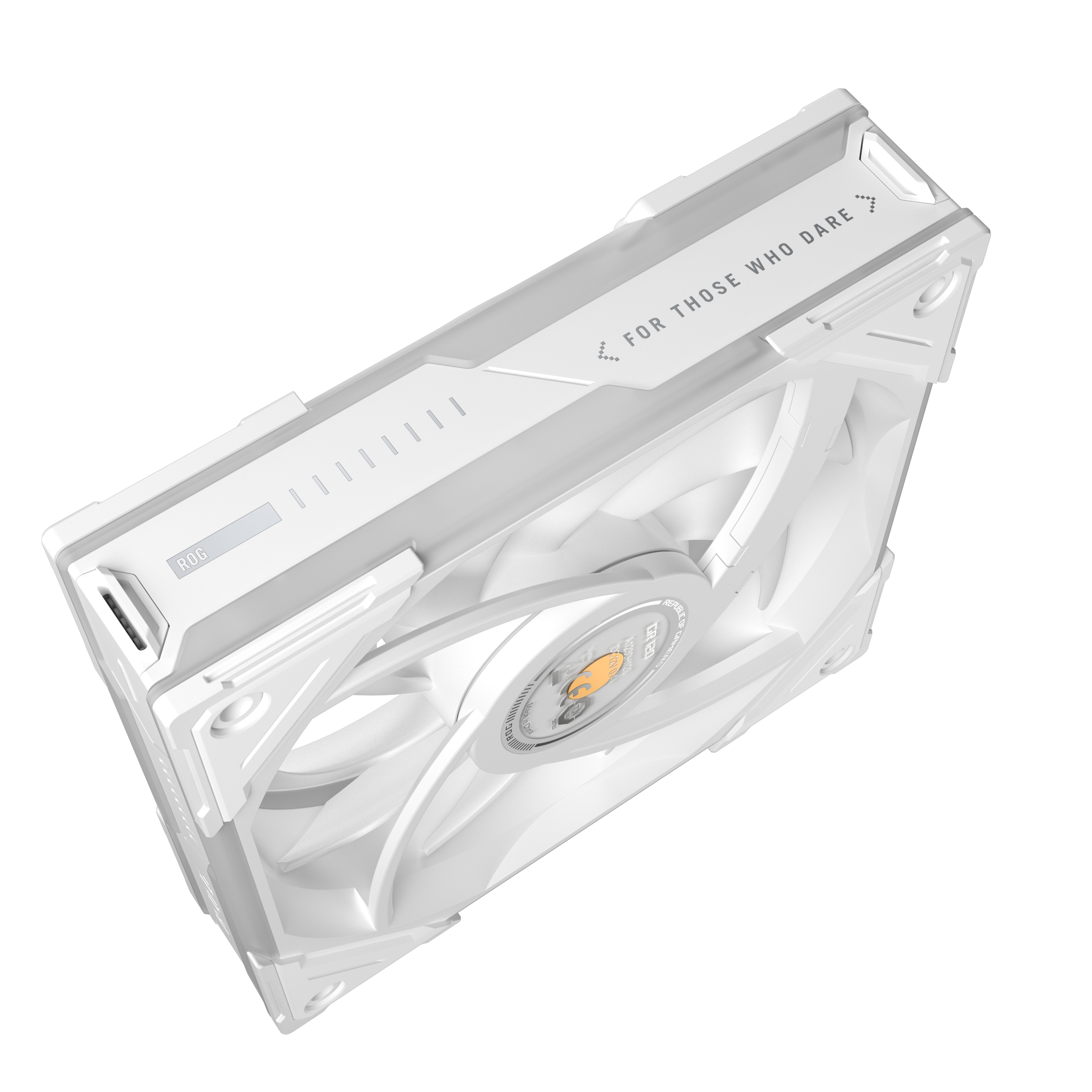 ASUS ROG Eurux GR120 ARGB Reverse Fan White Edition, 120mm, Single-Pack - 1x 120x120mm L�fter