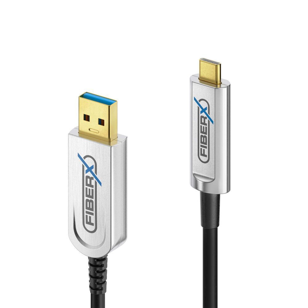 PureLink FiberX Serie - USB 3.1 Glasfaser Kabel - USB-A USB-C - Hybrid - 10m - Kabel - Digital/Daten