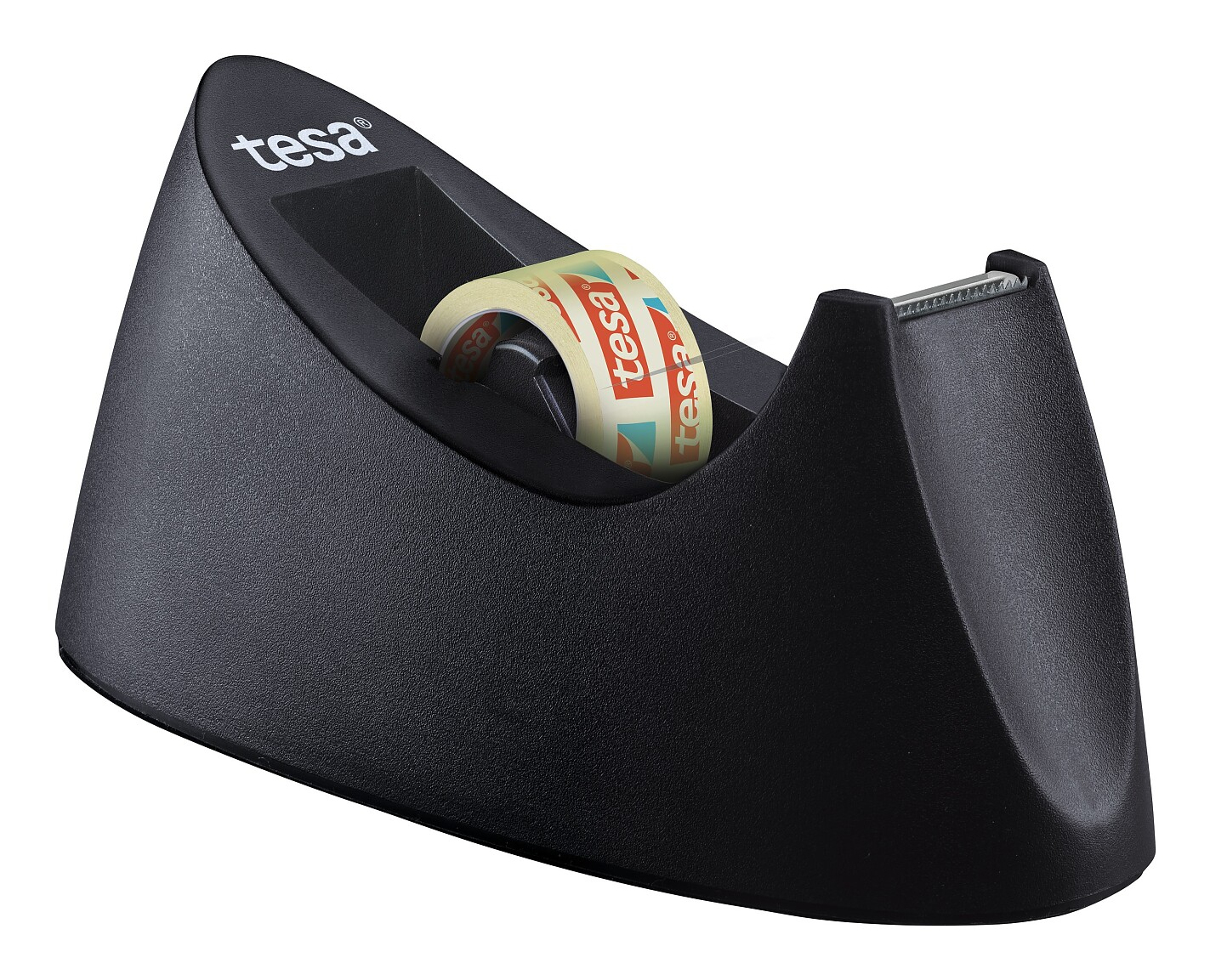 TESA 53917-00000-01 dispenser nastro adesivo Polistirolo Nero, Trasparente