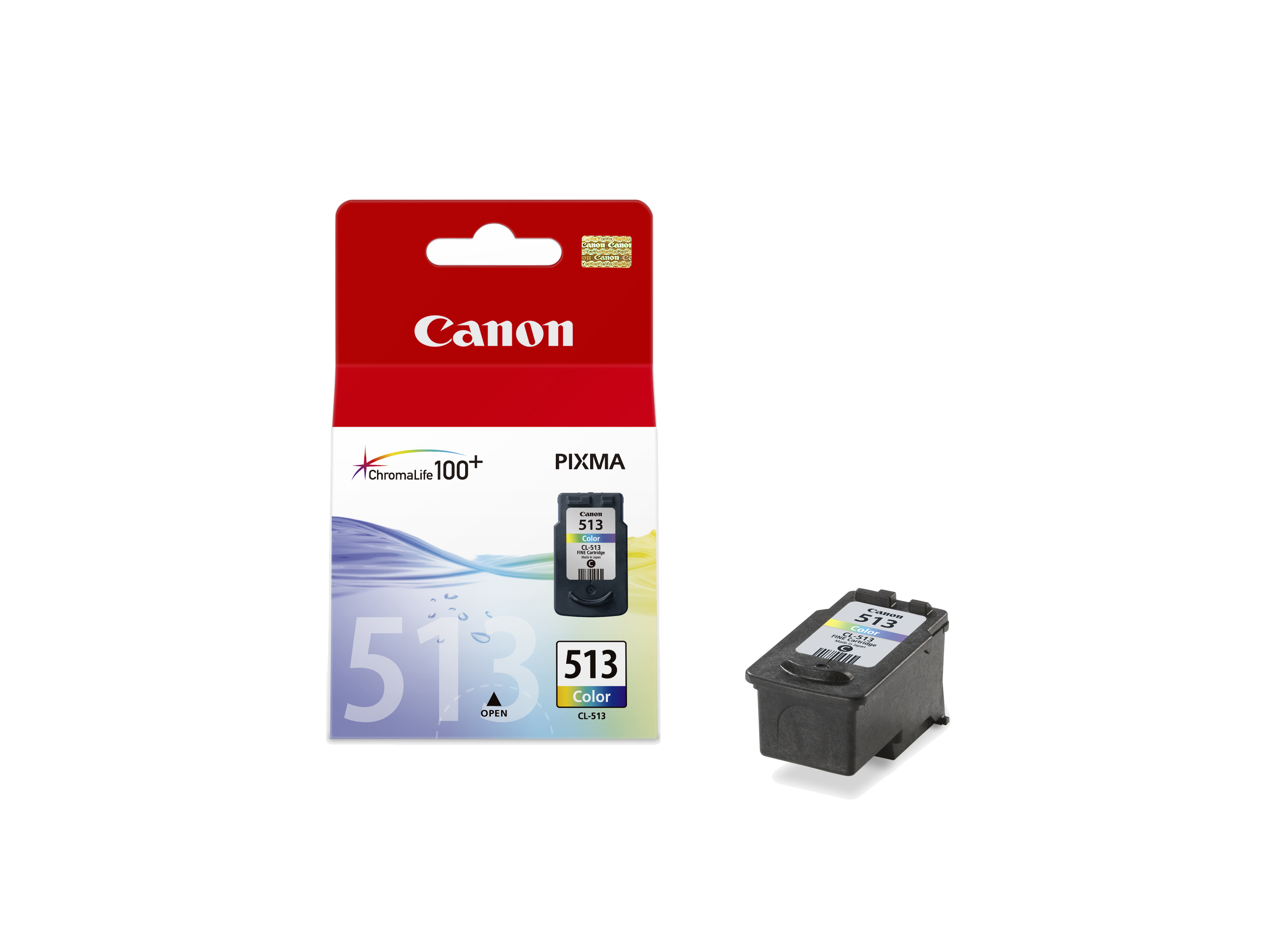 Canon CL-513 cartouche dencre 1 pi�ce(s) Original Cyan, Magenta, Jaune