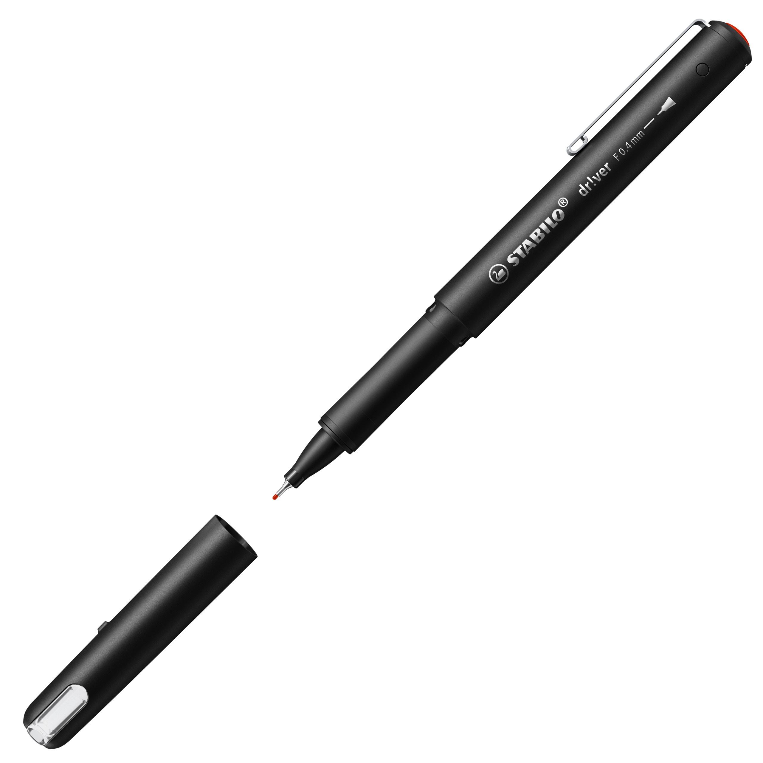 STABILO dr!ver Fineliner 0.4 mm rot