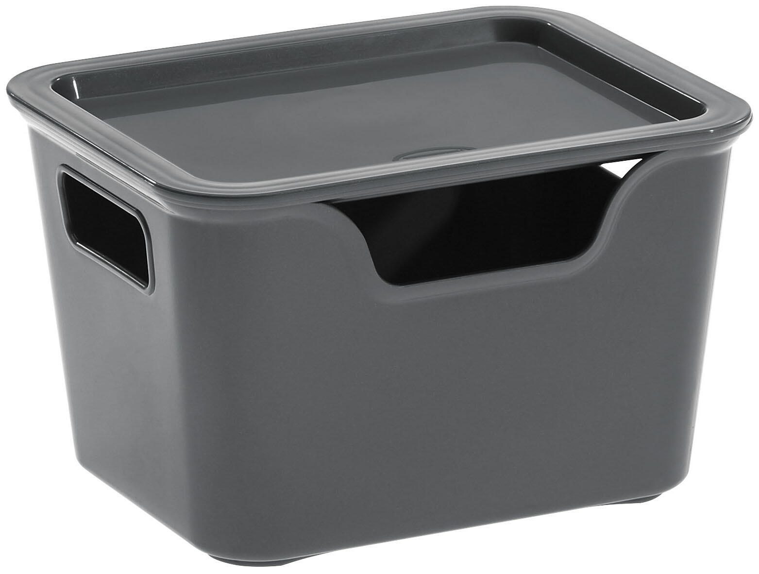 CEP Office Solution Bella Aufbewahrungsbox 1.9 l grau 14.0 x 18.0 11.0 cm