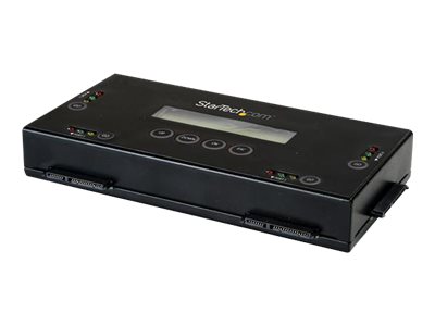 StarTech.com 4 Bay SSD/HDD Hard Drive Eraser - 2.5 & 3.5 SATA - Hostless Standalone Secure Erase External Disk Sanitizer - 9 Erase Modes - RS232 Printer Port - NIST/DOD & TAA Compliant