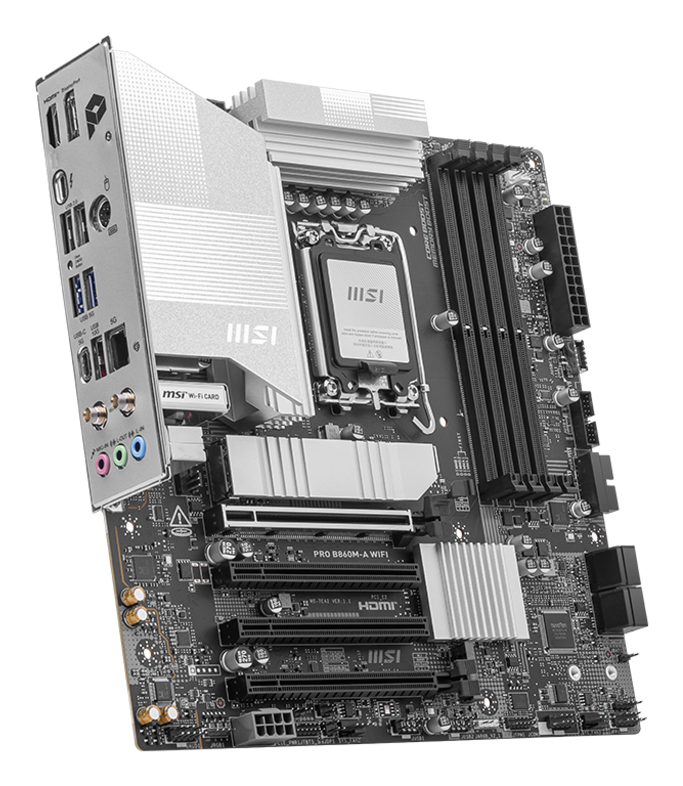 MSI PRO B860M-A WIFI scheda madre Intel B860 LGA 1851 (Socket V1) micro ATX