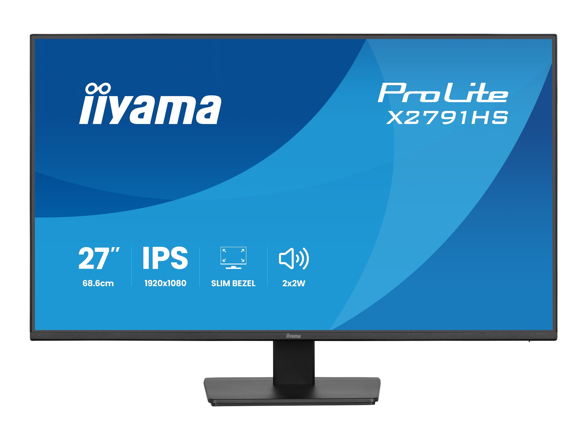 iiyama ProLite X2791HS-B1 computer monitor 68.6 cm (27) 1920 x 1080 pixels Full HD LED Black