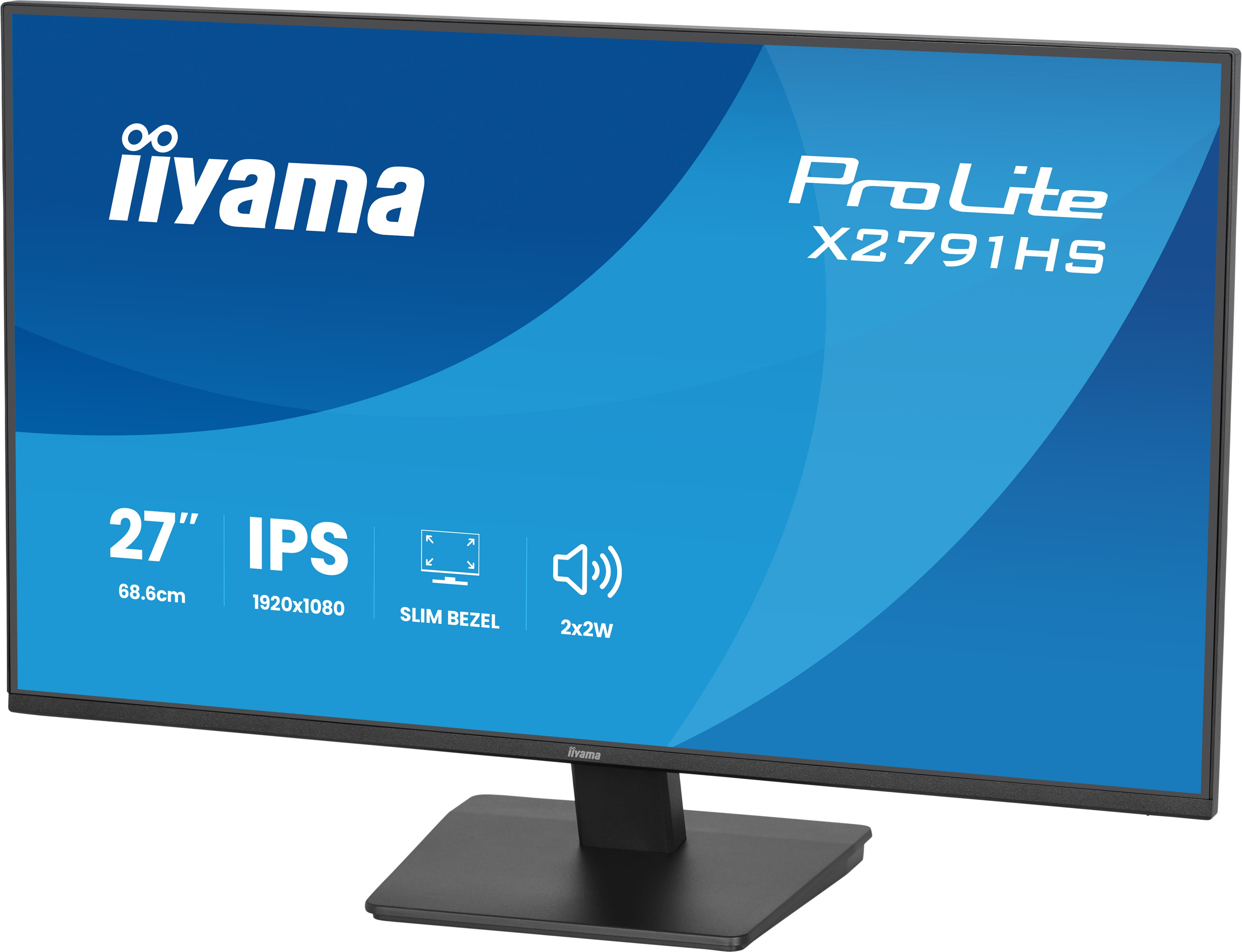 Iiyama ProLite X2791HS-B1 - LED-Monitor - 68.6 cm (27)