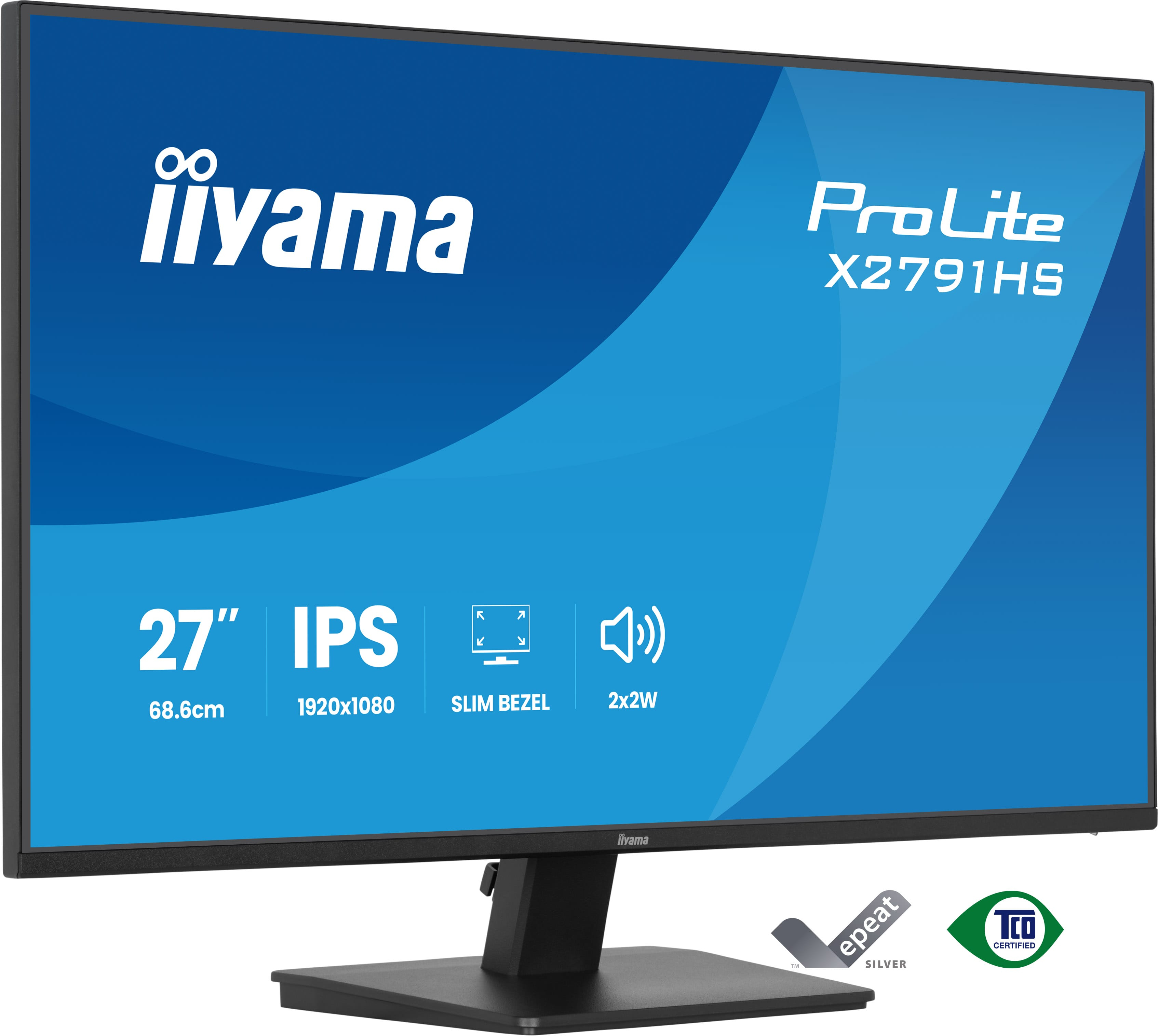 Iiyama ProLite X2791HS-B1 - LED-Monitor - 68.6 cm (27)