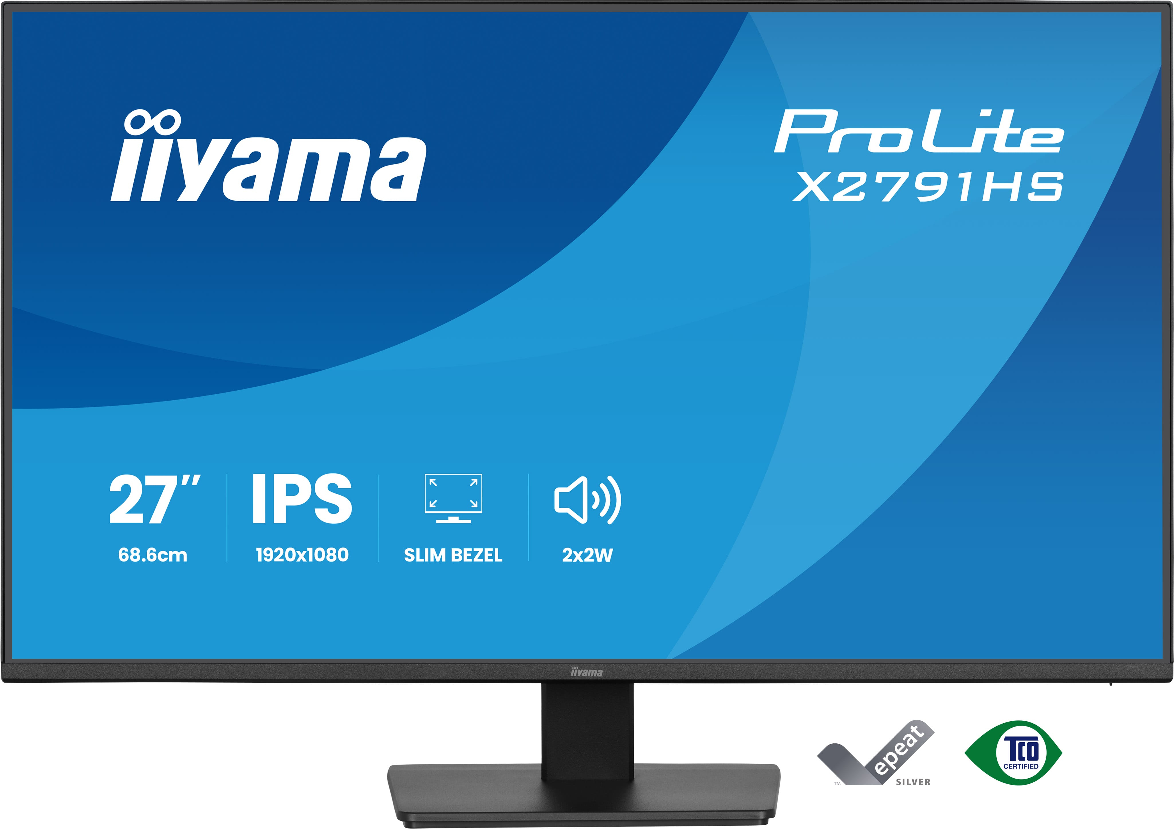 Iiyama ProLite X2791HS-B1 - LED-Monitor - 68.6 cm (27)