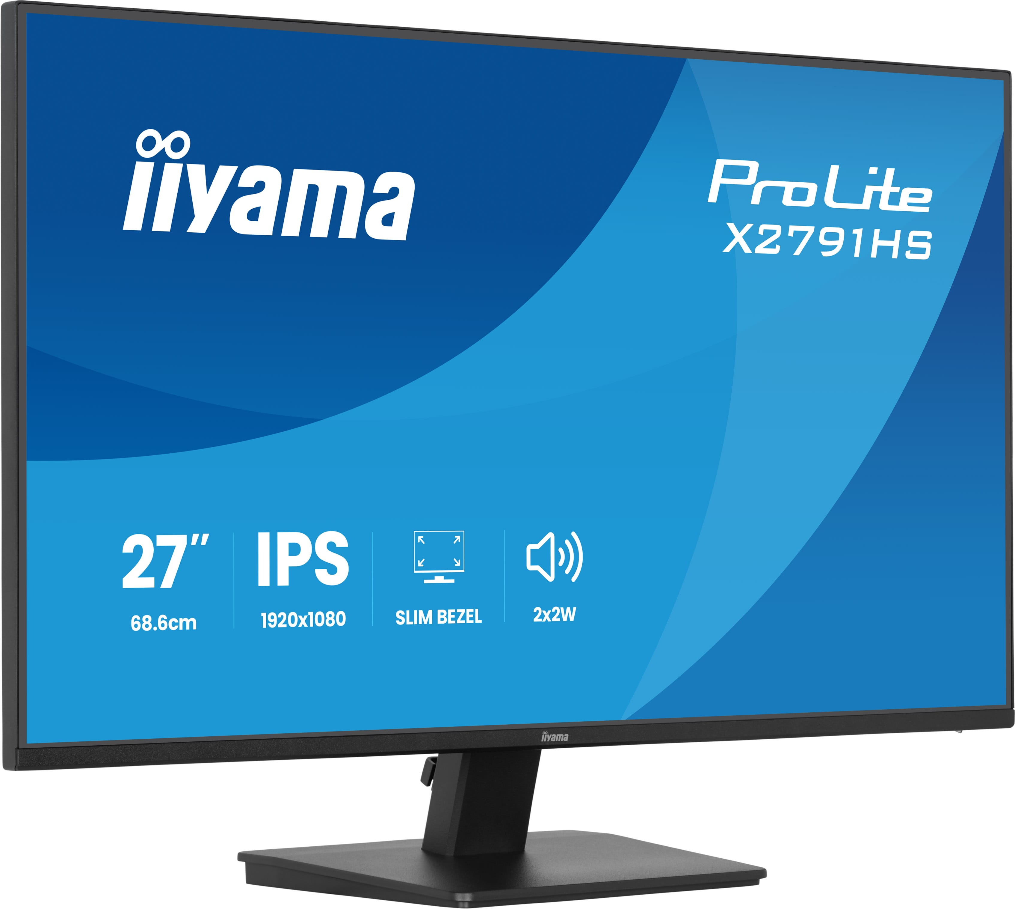 Iiyama ProLite X2791HS-B1 - LED-Monitor - 68.6 cm (27)