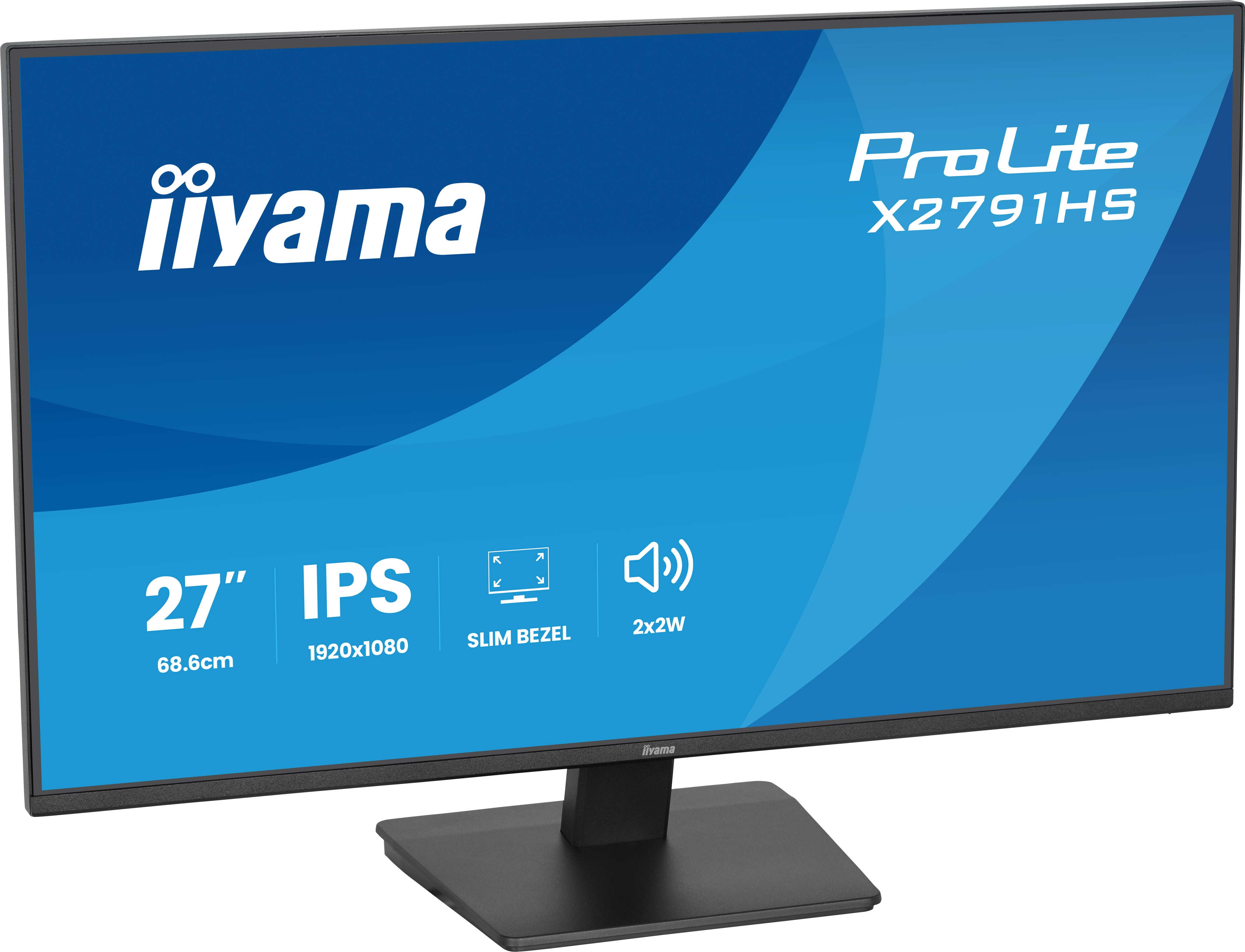 Iiyama ProLite X2791HS-B1 - LED-Monitor - 68.6 cm (27)