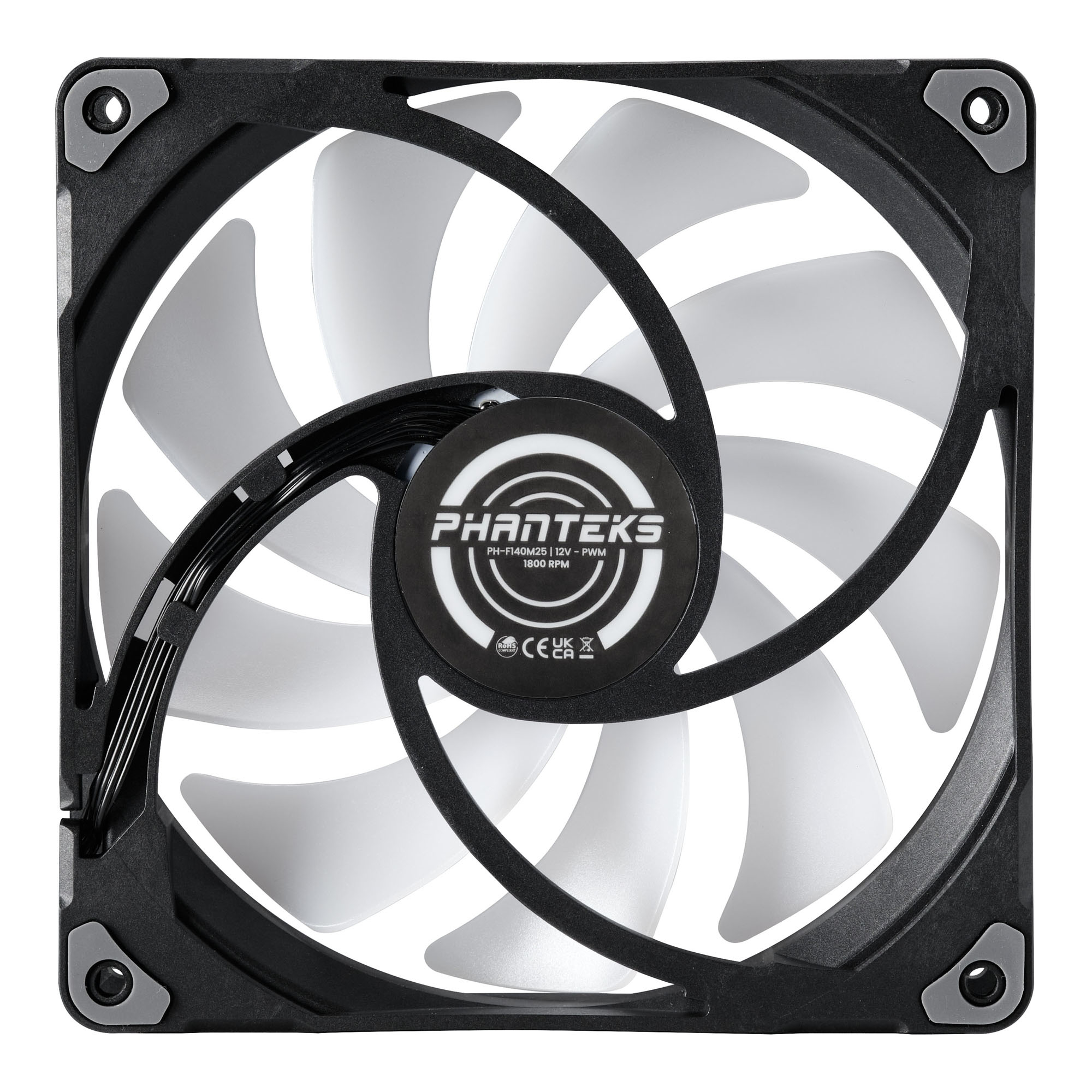 Phanteks PH-F140M25_DRGB_PWM_BK01 | Phanteks M25 Computer case Fan 14 ...