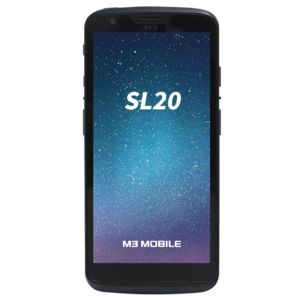 M3 Mobile Mobile SL20, 2D, SE4710, USB, USB-C, BT (BLE, 5.0), WLAN, 4G, NFC, GPS, Android - Datenerfassungsgert - 2.300 MHz