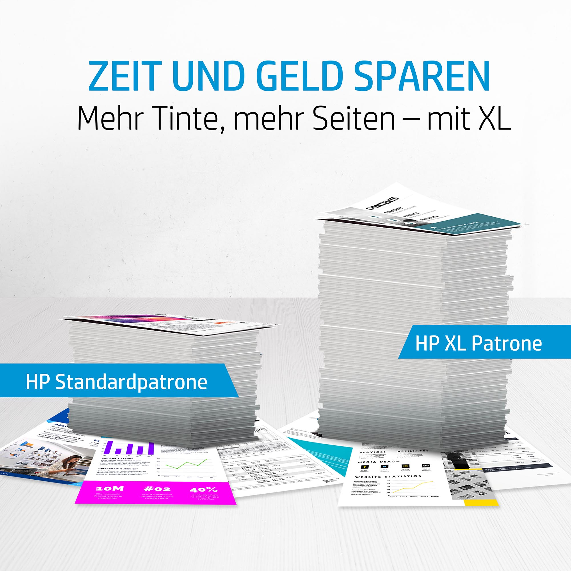 HP 302XL - F6U67AE - Tinte Farbe (Cyan, Magenta, Gelb) - fr Deskjet 11XX, 21XX, 36XX; Envy 451X, 452X; Officejet 38XX, 46XX, 52XX