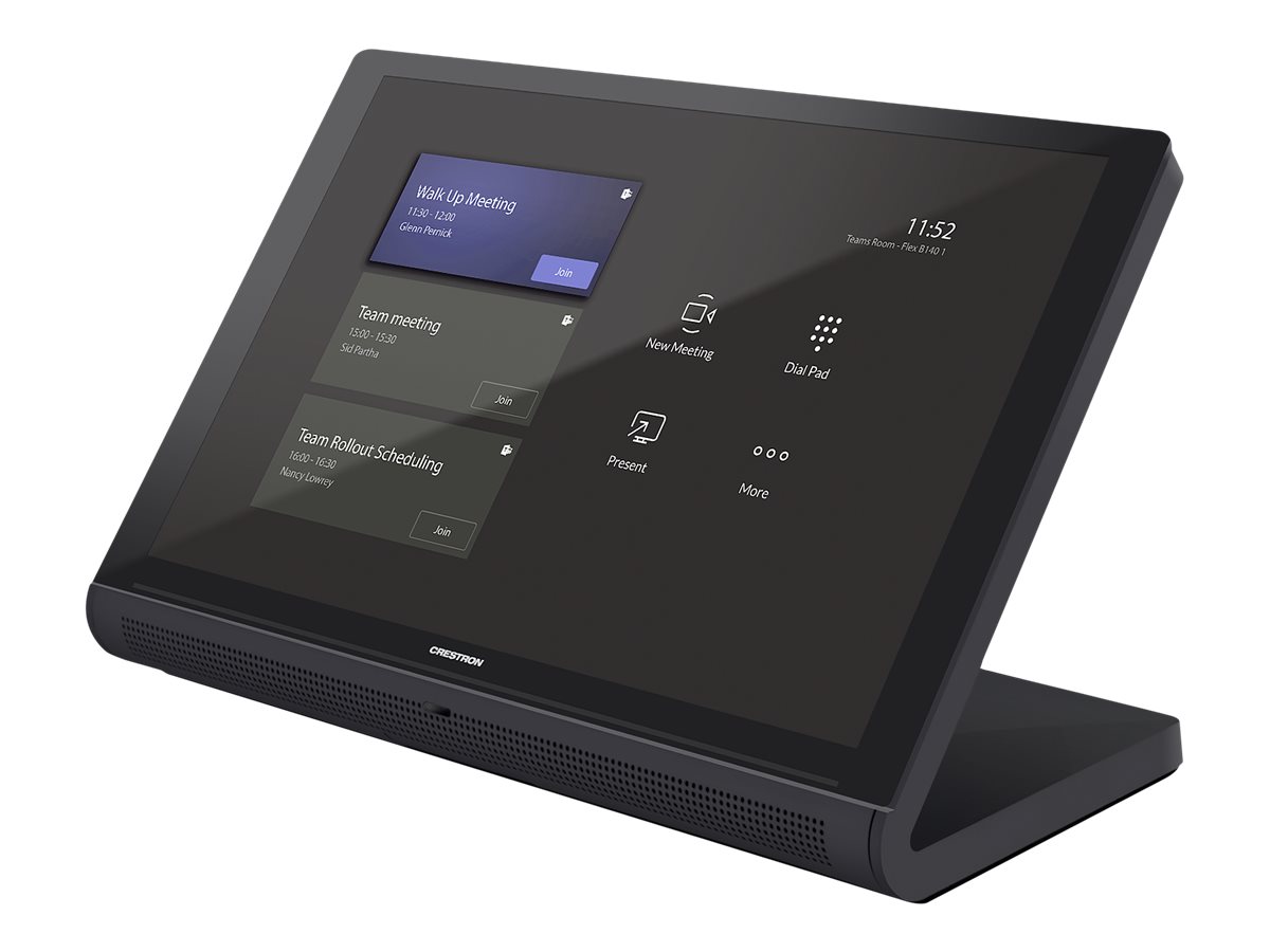 Crestron Flex UC-C100-T - For Microsoft Teams Rooms - Kit fr Videokonferenzen (Touchscreen-Konsole, Mini-PC)