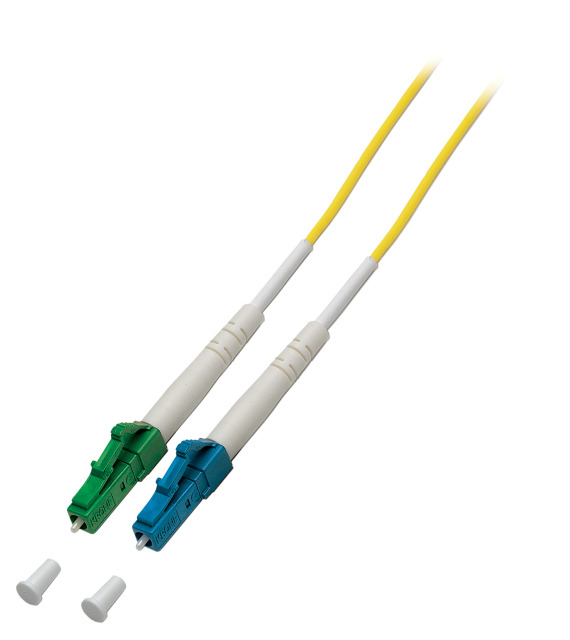 EFB Elektronik O1403.1 fibre optic cable 1 m LC OS2 Yellow