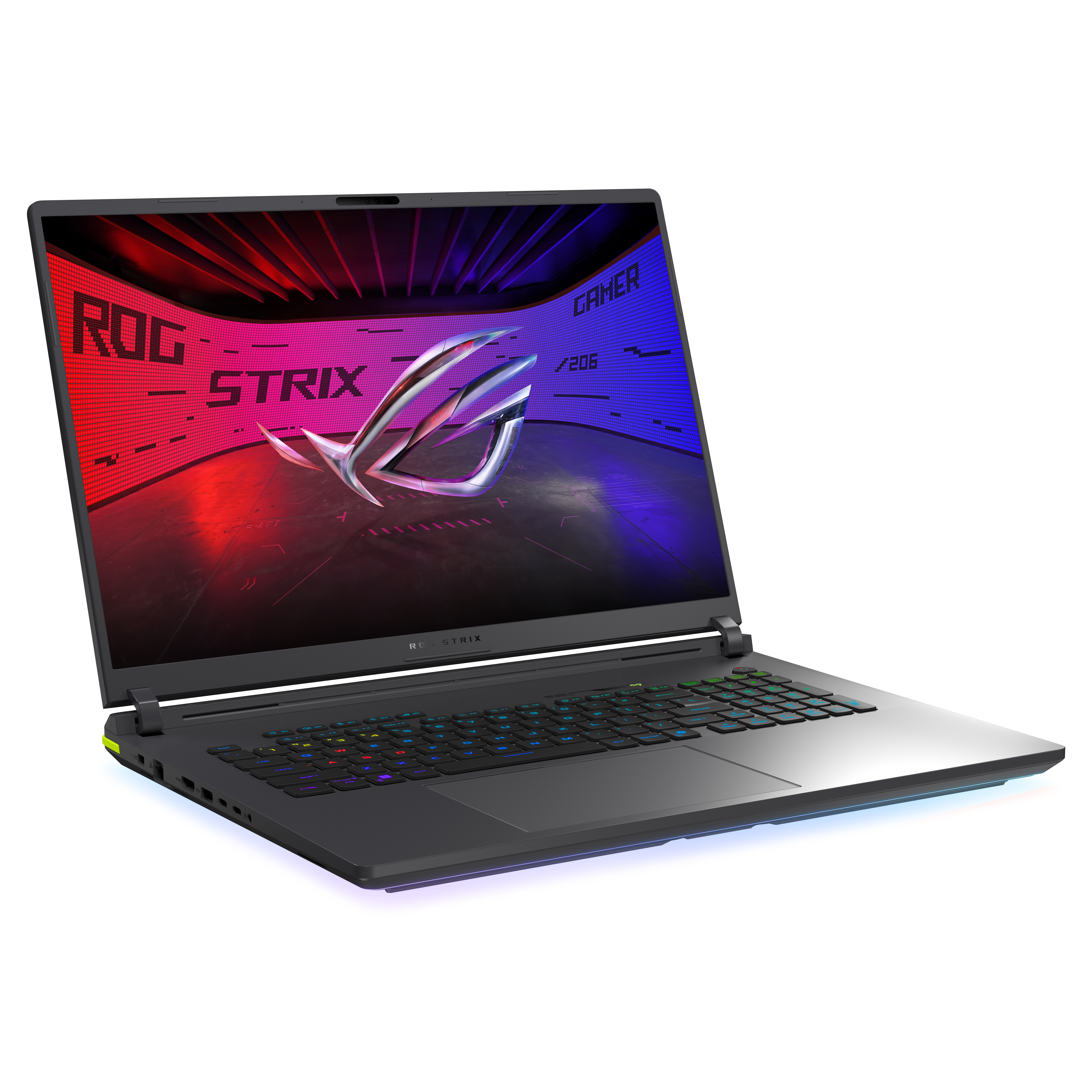 ASUS ROG Strix G18 G815LR-S8080W Intel Core Ultra 7 255HX Ordinateur portable 45,7 cm (18) WUXGA 32 Go DDR5-SDRAM 1 To SSD NVIDIA GeForce RTX 5070 Ti Wi-Fi 7 (802.11be) Windows 11 Home Gris, Vert