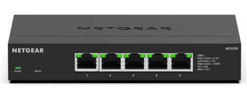 NETGEAR MS305E Non-g�r� 2.5G Ethernet (100/1000/2500) Noir