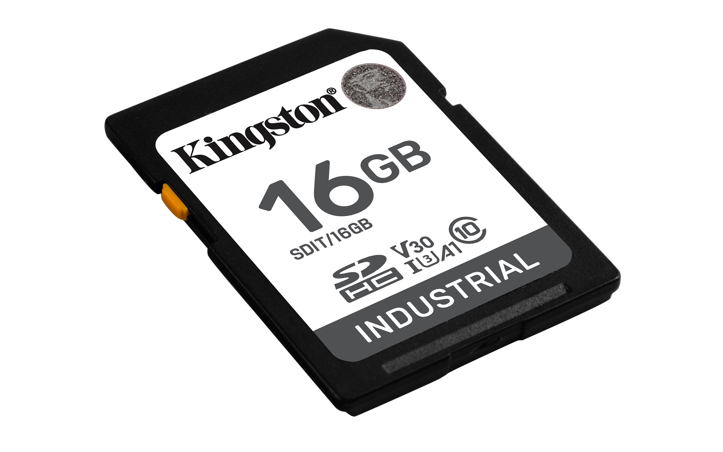 Kingston SD Card 16GB SDHC Industrial -40C to 85C retail - High Capacity SD (SDHC)