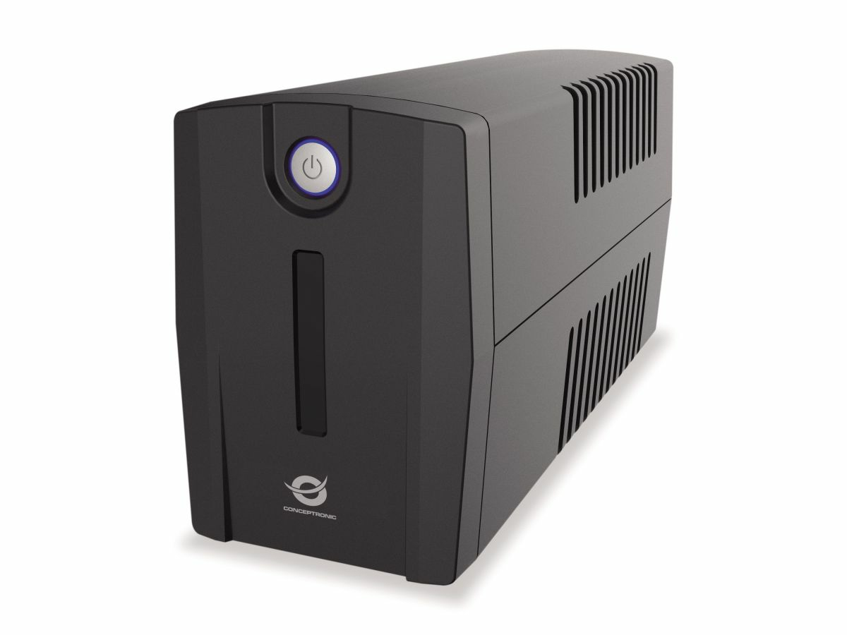 Conceptronic ZEUS07ES 1000VA 600W UPS, Schuko