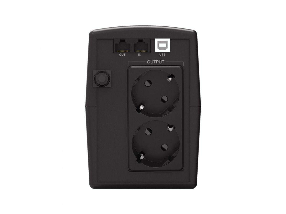 Conceptronic ZEUS07ES 1000VA 600W UPS, Schuko