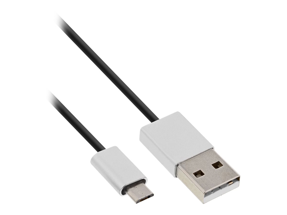InLine 31750I cable USB 5 m USB 2.0 USB A Micro-USB B Negro