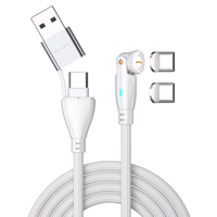 4smarts USB-Kabel C/A 540� Magnetkabel GravityCord 100W - Kabel - Digital/Daten