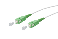 METZ CONNECT OpDAT Patchkabel SC-S APC/SC-S APC OS2 weiss 10.0 m - Kabel