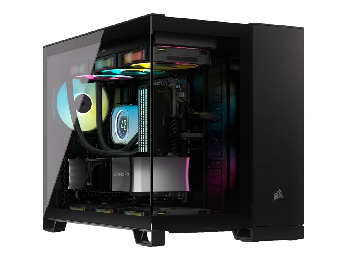 Corsair Geh Midi 2500X Tempered Glass Black